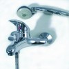 Смеситель для ванны одноручный с литым изливом STC Helios 40540